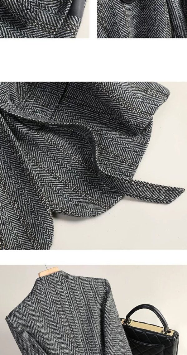 Sophisticated Wool Blazer For Women - Image 13