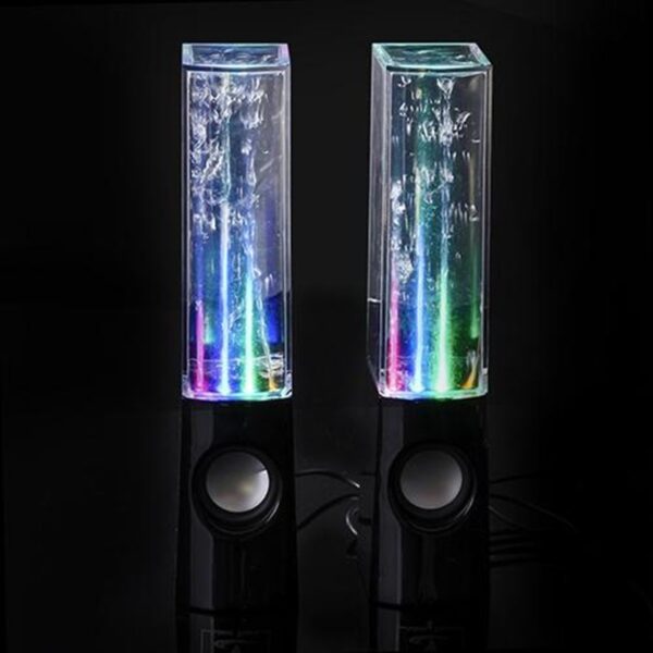 Dancing Water Speaker LED Light Fountain Speaker Family Party - Image 8