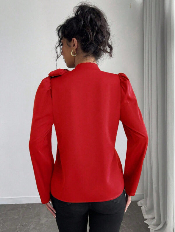 Womens Autumn Winter Shirts In European And American Styles - Image 15
