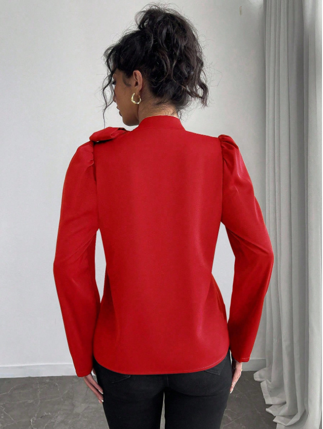 Womens Autumn Winter Shirts In European And American Styles - Image 15