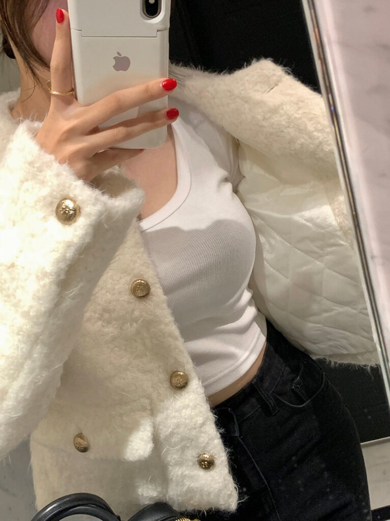 Women's Retro Elegant Single-Breasted Wool Coat
