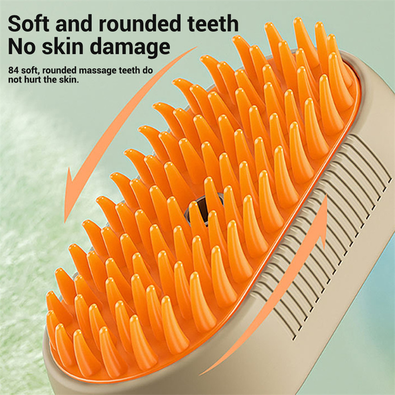 Cat Steam Brush Steamy Dog Brush 3 In 1 Electric Spray Cat Hair Brushes For Massage Pet Grooming Comb Hair Removal Combs Pet Products - Image 13