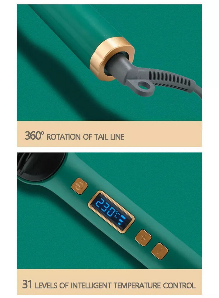 New 2 In 1 Hair Straightener Hot Comb Negative Ion Curling Tong Dual-purpose Electric Hair Brush