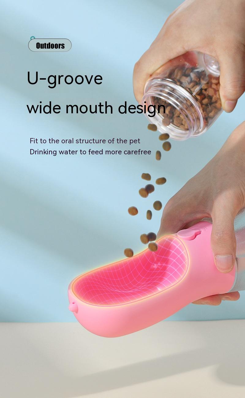Dog Water Cup Drinking Food Garbage Bag Three-in-one Portable Small Multi-functional Pet Cups Pets Supplies - Image 11