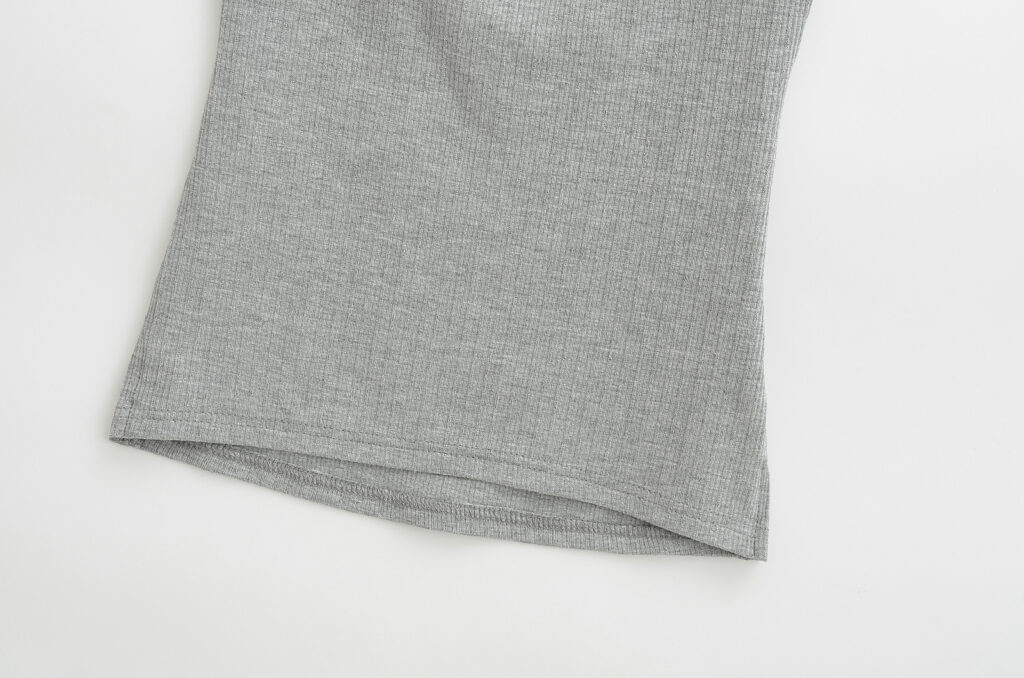 Korean-style Slim-fit Boat Neck Tencel Plain Top