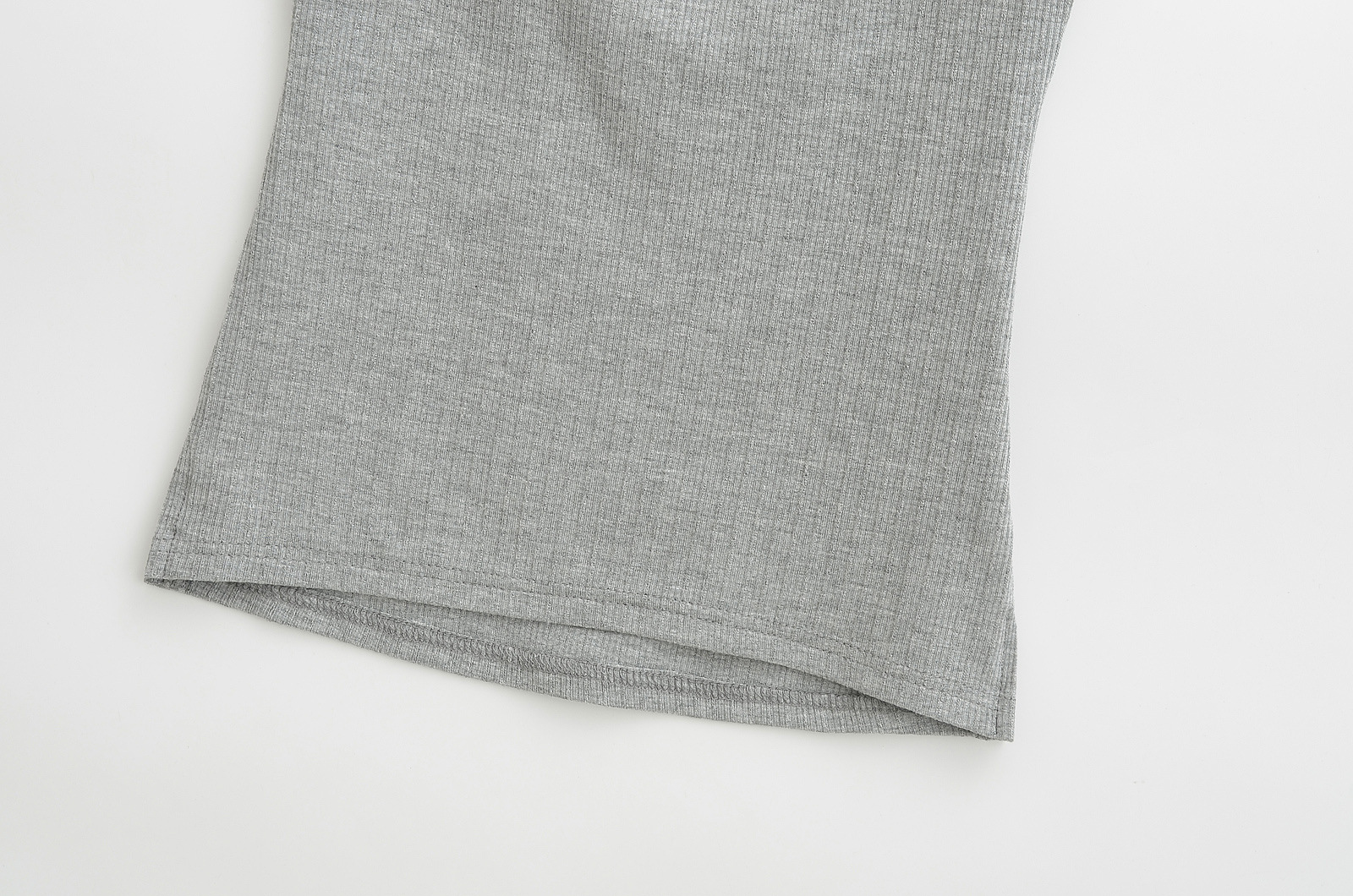 Korean-style Slim-fit Boat Neck Tencel Plain Top - Image 8