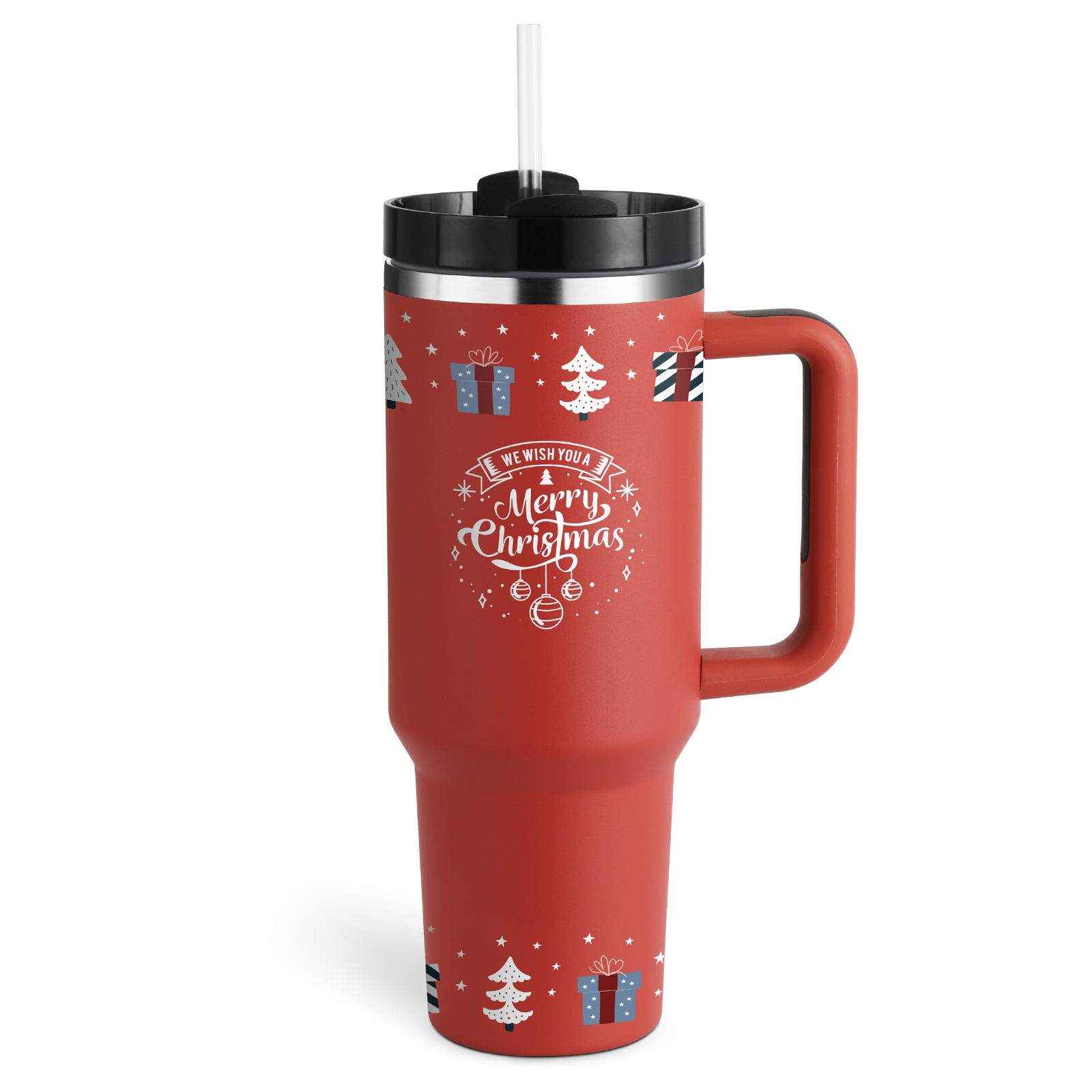 40 Oz Tumbler With Handle Straw Insulated, Stainless Steel Spill Proof Vacuum Coffee Cup Tumbler With Lid Tapered Mug Gifts For Valentine Lover Suitable For Car Gym Office Travel - Image 28