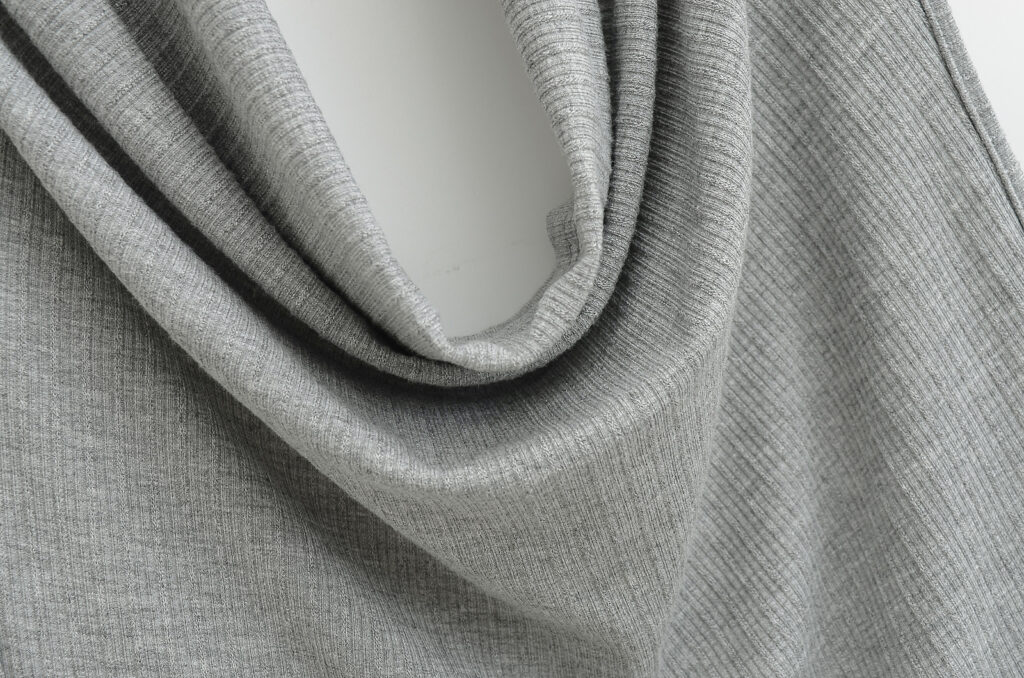 Korean-style Slim-fit Boat Neck Tencel Plain Top