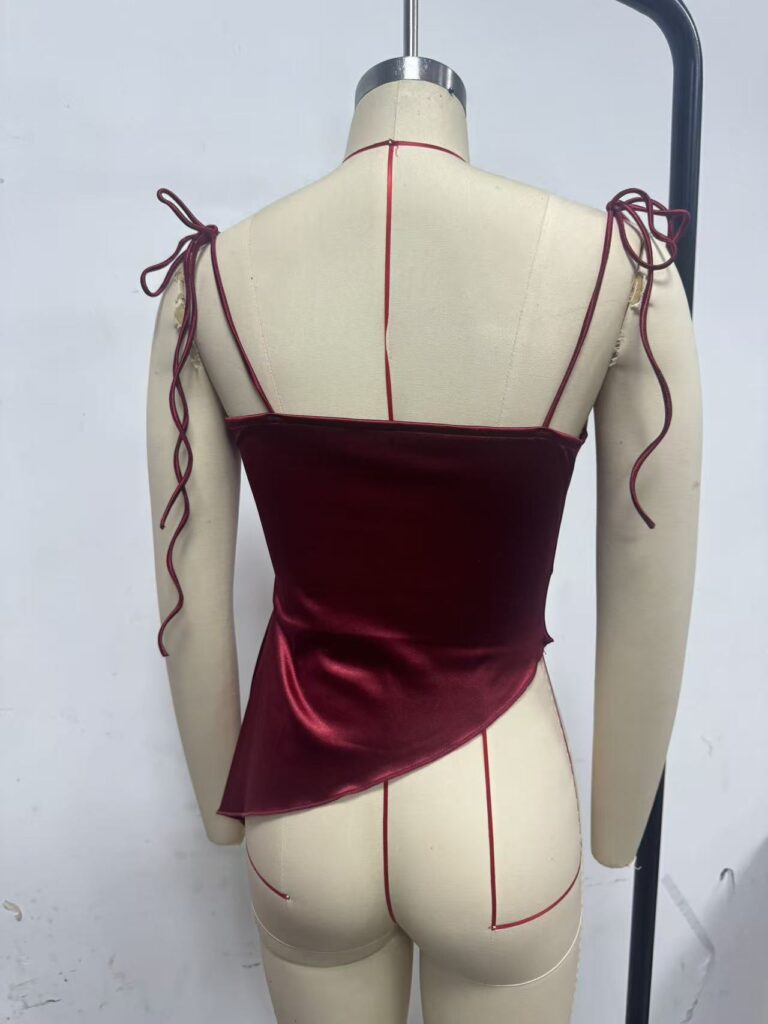 Womens Satin Slip Camisole Top For Outwear