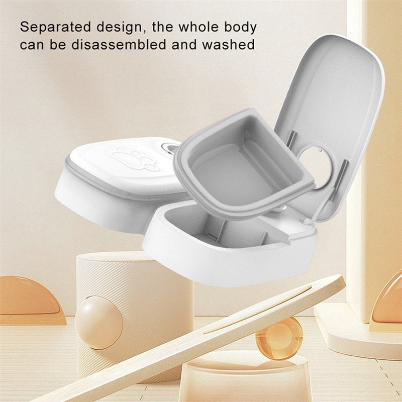 Automatic Pet Feeder Smart Food Dispenser For Cats Dogs Timer Stainless Steel Bowl Auto Dog Cat Pet Feeding Pets Supplies - Image 11