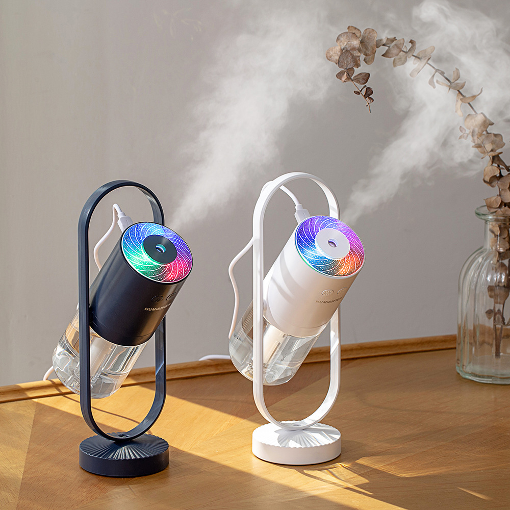 Magic Shadow USB Air Humidifier For Home With Projection Night Lights Ultrasonic Car Mist Maker Mini Office Air Purifier - Image 1