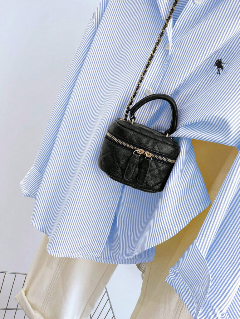 Versatile Blue-Striped Womens Casual Top