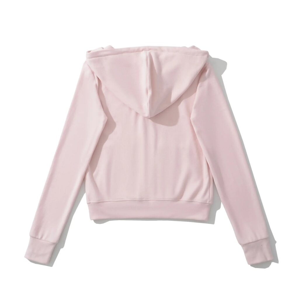 Autumn Fleece-Lined Drawstring Hoodie For Women