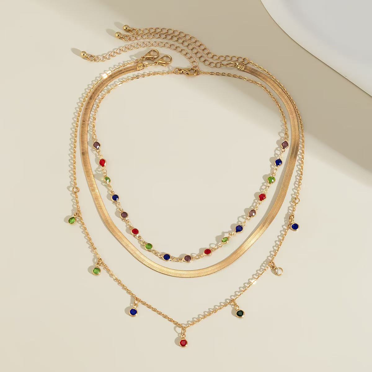 Euro-American Cross-Border Jewelry Niche Bold Girl Feng Shui Crystal Star-Shaped Clavicle Necklace - Image 9