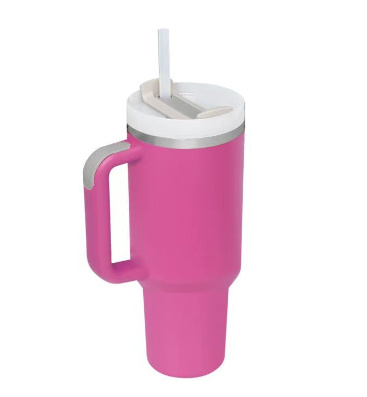 40 Oz Tumbler With Handle Straw Insulated, Stainless Steel Spill Proof Vacuum Coffee Cup Tumbler With Lid Tapered Mug Gifts For Valentine Lover Suitable For Car Gym Office Travel - Image 60