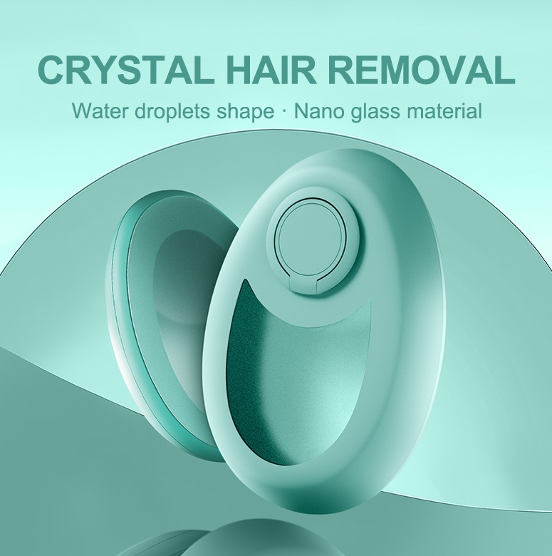 CJEER Upgraded Crystal Hair Removal Magic Crystal Hair Eraser For Women And Men Physical Exfoliating Tool Painless Hair Eraser Removal Tool For Legs Back Arms - Image 1