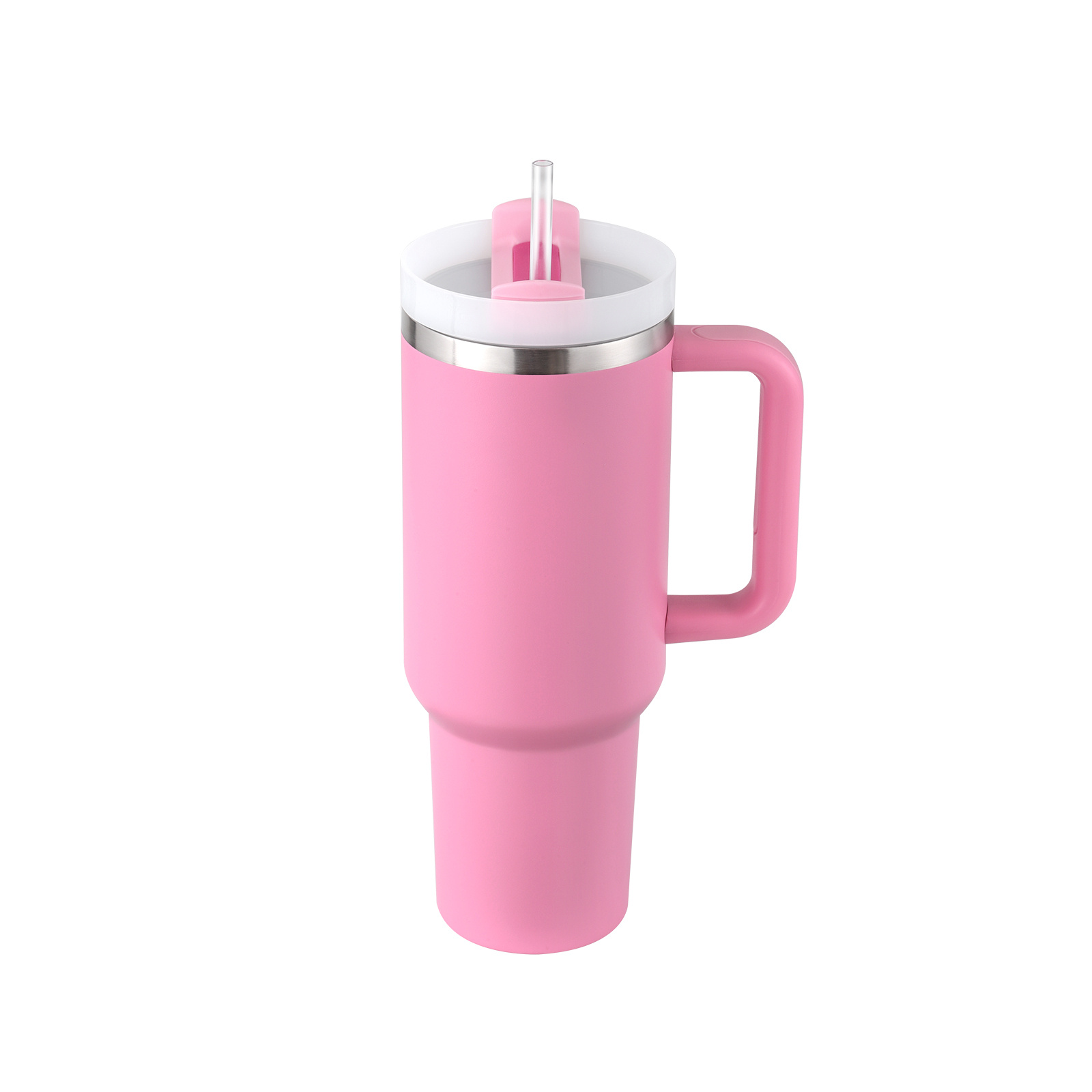 40 Oz Tumbler With Handle Straw Insulated, Stainless Steel Spill Proof Vacuum Coffee Cup Tumbler With Lid Tapered Mug Gifts For Valentine Lover Suitable For Car Gym Office Travel - Image 52
