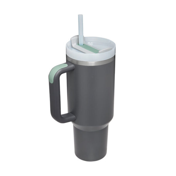 40 Oz Tumbler With Handle Straw Insulated, Stainless Steel Spill Proof Vacuum Coffee Cup Tumbler With Lid Tapered Mug Gifts For Valentine Lover Suitable For Car Gym Office Travel - Image 27