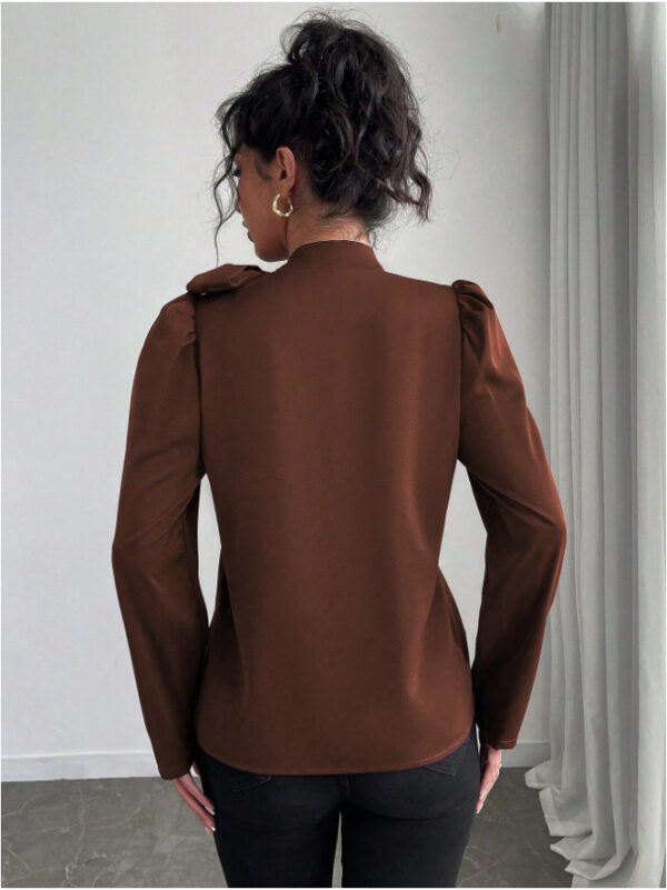 Womens Autumn Winter Shirts In European And American Styles - Image 14