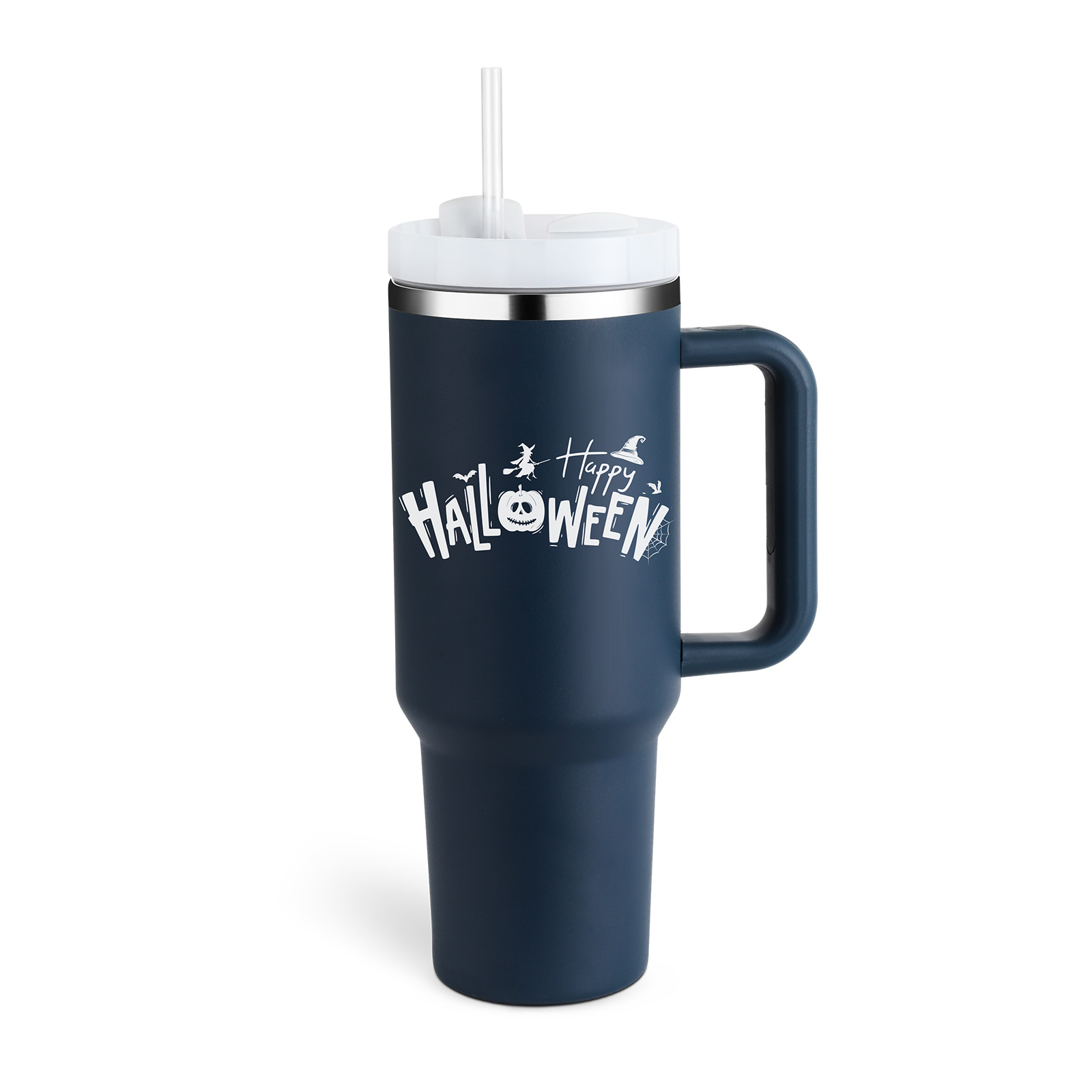 40 Oz Tumbler With Handle Straw Insulated, Stainless Steel Spill Proof Vacuum Coffee Cup Tumbler With Lid Tapered Mug Gifts For Valentine Lover Suitable For Car Gym Office Travel - Image 44