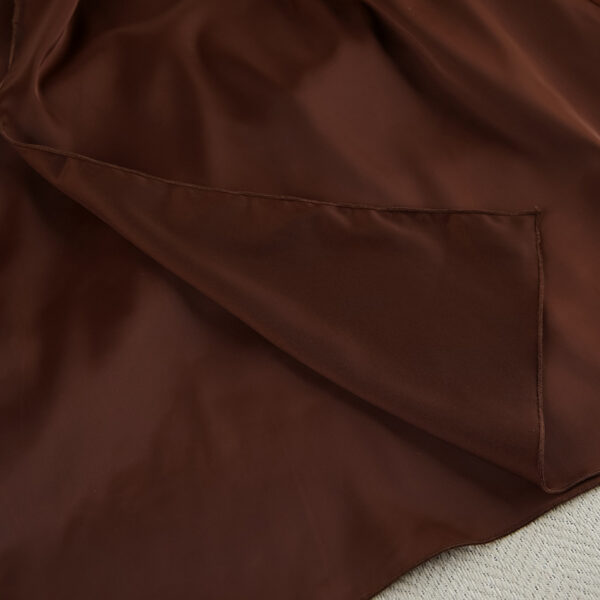 Womens AutumnWinter Lace-Up Fashionable European And American-Style Home Bathrobe - Image 16