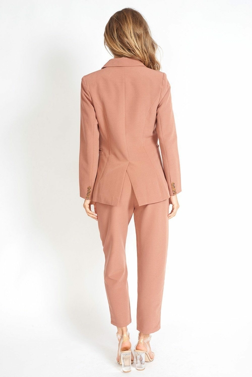 Business Babe 90s Fit Double Breasted Blazer - Image 3