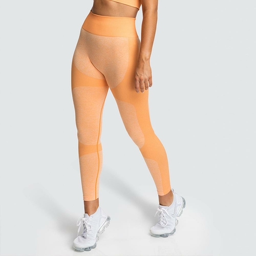 High Waist Athletic Seamless Yoga Leggings And Stretch Sports Bra - Image 7