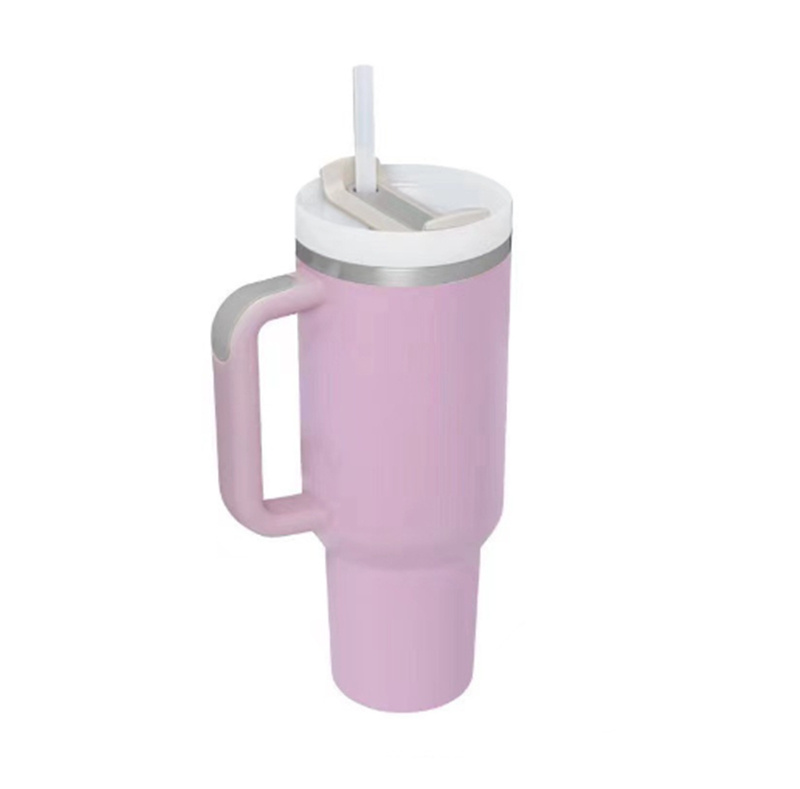 40 Oz Tumbler With Handle Straw Insulated, Stainless Steel Spill Proof Vacuum Coffee Cup Tumbler With Lid Tapered Mug Gifts For Valentine Lover Suitable For Car Gym Office Travel - Image 50