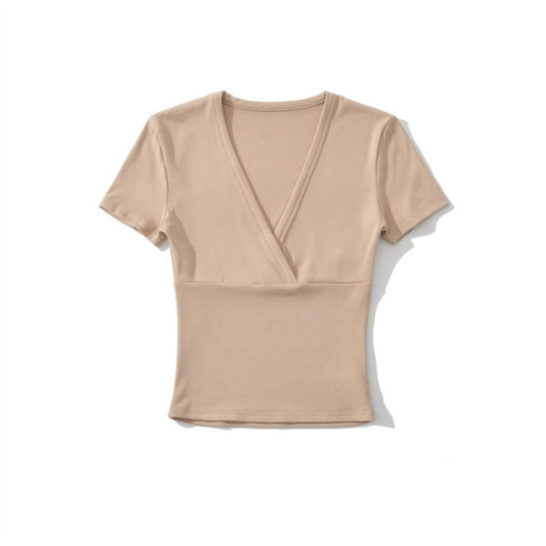 Retro Casual Spicy Girls Alluring Base Top - Image 12