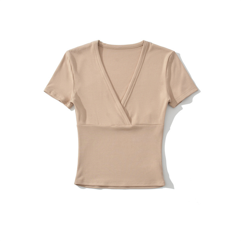 Retro Casual Spicy Girls Alluring Base Top - Image 12