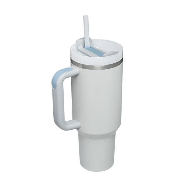 40 Oz Tumbler With Handle Straw Insulated, Stainless Steel Spill Proof Vacuum Coffee Cup Tumbler With Lid Tapered Mug Gifts For Valentine Lover Suitable For Car Gym Office Travel - Image 38