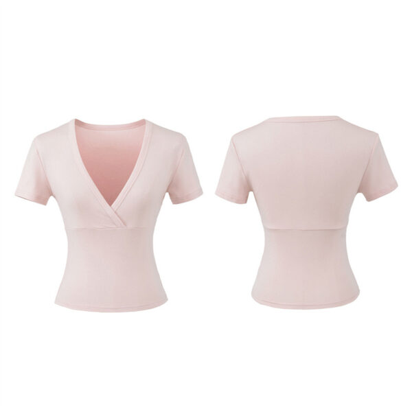 Retro Casual Spicy Girls Alluring Base Top - Image 14