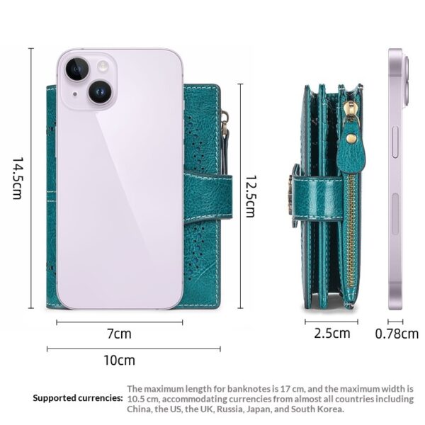 Anti-theft Card Holder Multi-function Women's - Image 2