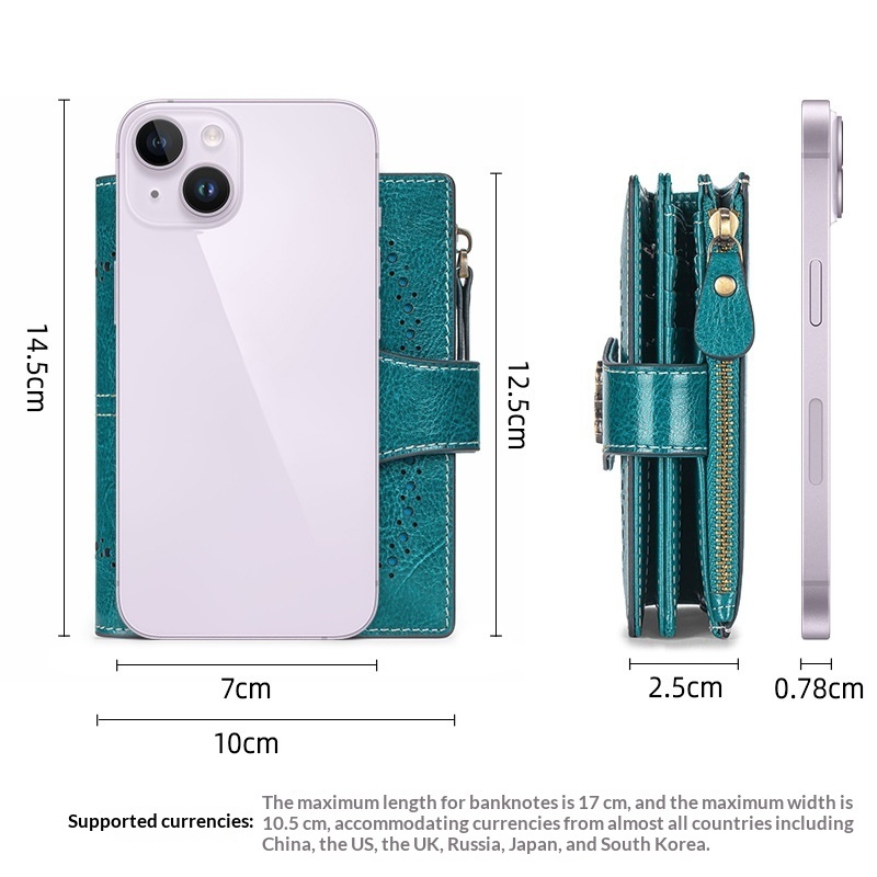 Anti-theft Card Holder Multi-function Women