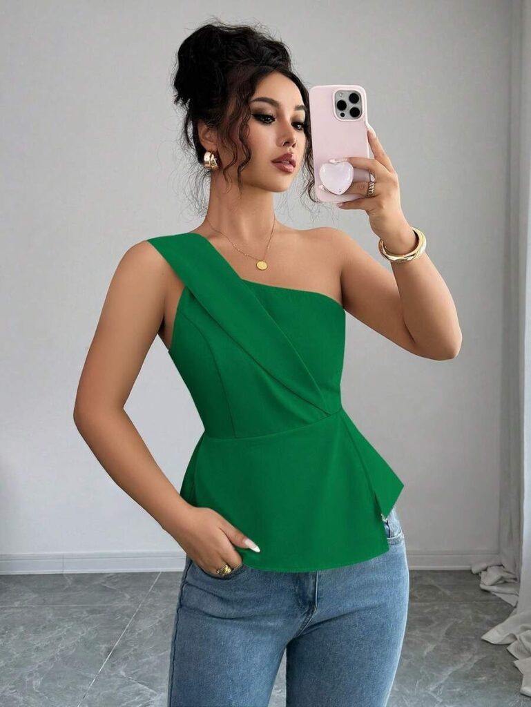 Irregular-fit Sleeveless Top