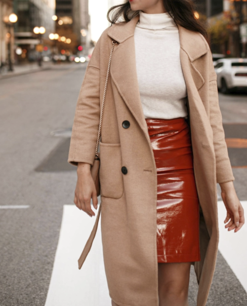 Berlin Rock ‘n’ Roll Vinyl Skirt - Image 3