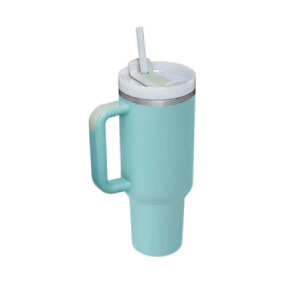 40 Oz Tumbler With Handle Straw Insulated, Stainless Steel Spill Proof Vacuum Coffee Cup Tumbler With Lid Tapered Mug Gifts For Valentine Lover Suitable For Car Gym Office Travel - Image 63