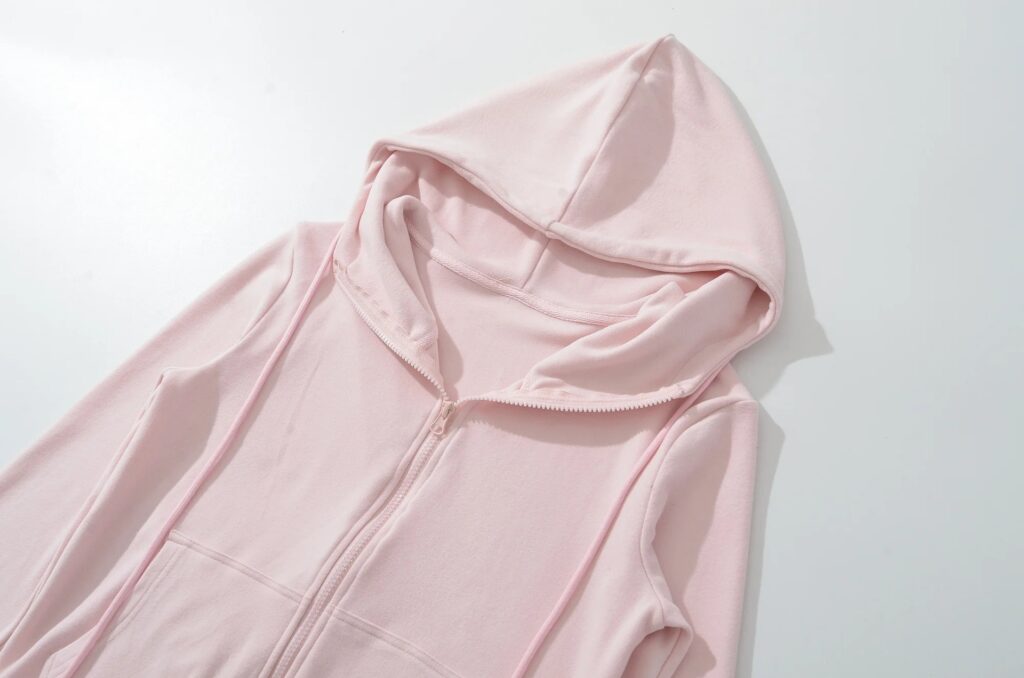 Autumn Fleece-Lined Drawstring Hoodie For Women