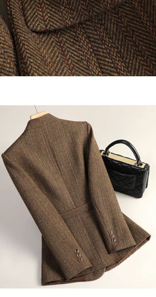 Sophisticated Wool Blazer For Women