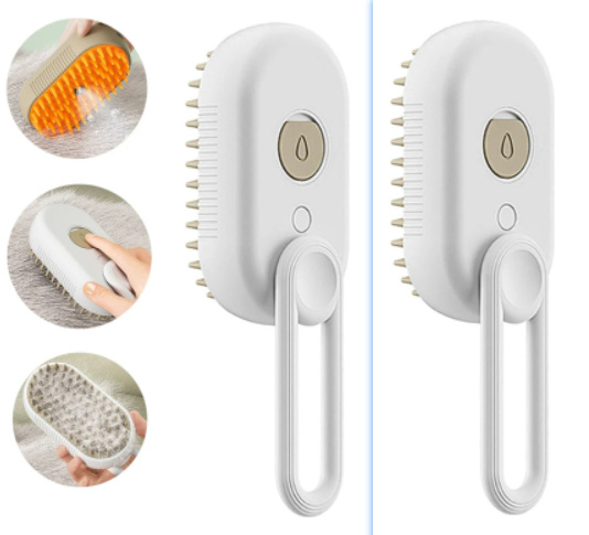 Cat Steam Brush Steamy Dog Brush 3 In 1 Electric Spray Cat Hair Brushes For Massage Pet Grooming Comb Hair Removal Combs Pet Products - Image 19