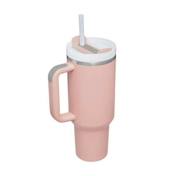 40 Oz Tumbler With Handle Straw Insulated, Stainless Steel Spill Proof Vacuum Coffee Cup Tumbler With Lid Tapered Mug Gifts For Valentine Lover Suitable For Car Gym Office Travel - Image 51