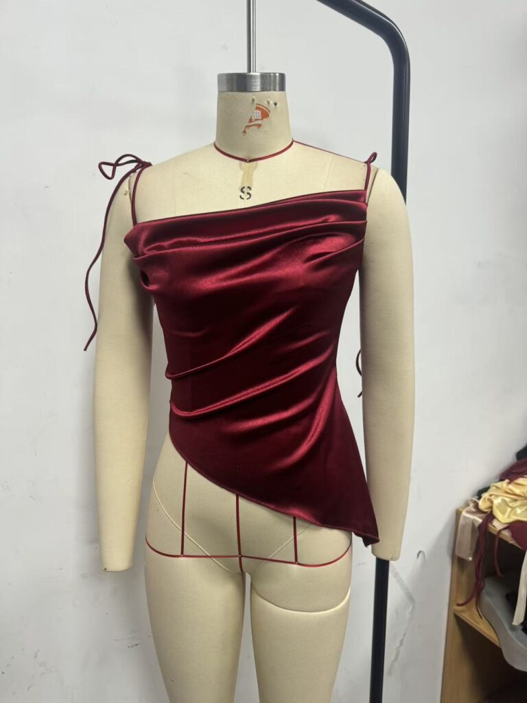 Womens Satin Slip Camisole Top For Outwear
