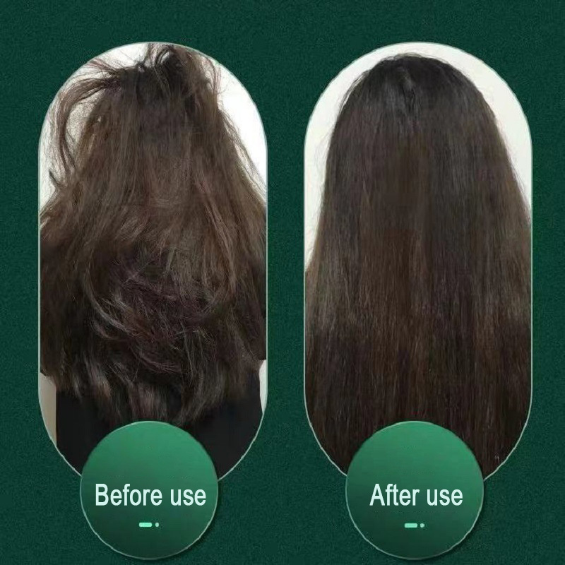 New 2 In 1 Hair Straightener Hot Comb Negative Ion Curling Tong Dual-purpose Electric Hair Brush - Image 9