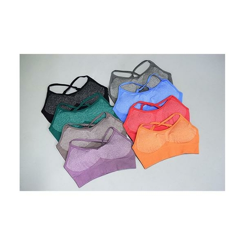 High Waist Athletic Seamless Yoga Leggings And Stretch Sports Bra - Image 6