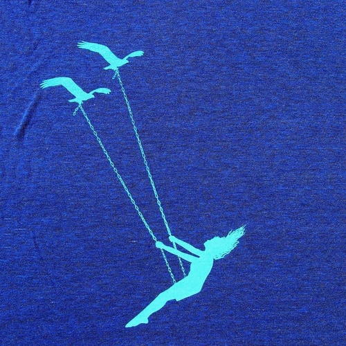 Flying bird swing racerback tank top - Image 5