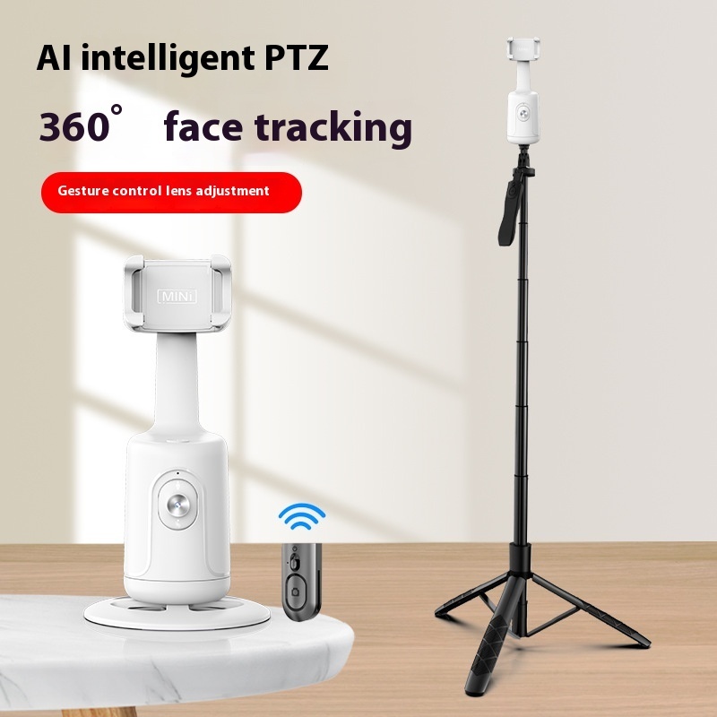 360 Auto Face Tracking Gimbal AI Smart Gimbal Face Tracking Auto Phone Holder For Smartphone Video Vlog Live Stabilizer Tripod - Image 30