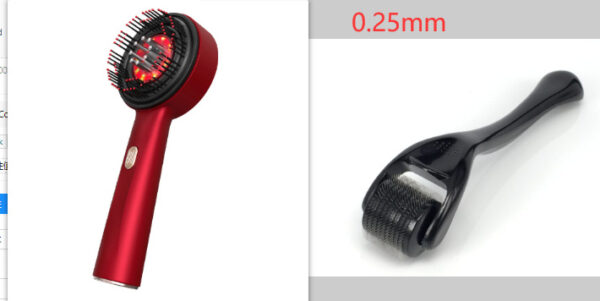 Electric Massage Comb Home Scalp Drain Comb Red Light Anti-slip Hair Care Multi-functional Massage Comb - Image 30
