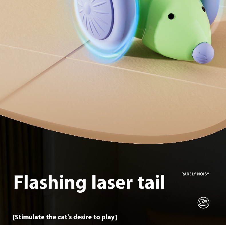 Pet Toys Interactive Cat Toy Electric Mouse Car - Automatic Teaser With Intelligent Obstacle Avoidance Pet Products - Image 27
