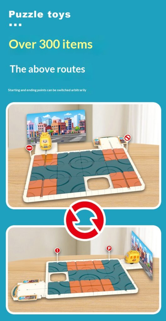 Urban Adventure Track Puzzle Educational Toy