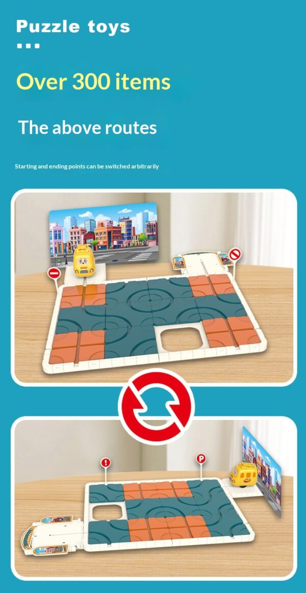 Urban Adventure Track Puzzle Educational Toy - Image 10